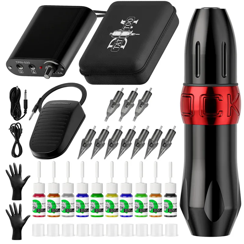 Complete Tattoo Pen Kit