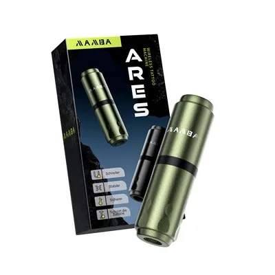 دستگاه تاتو باتری بی سیم Mamba Ares