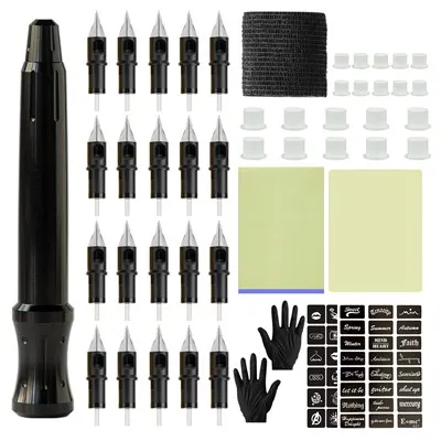 کیت تاتو را بچسبانید و